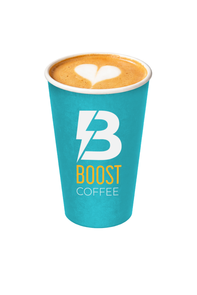 boost coffee hot cortado